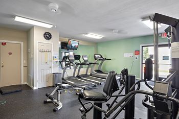 Modern fitness center